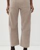 LE JEAN LE JEAN Corduroy Utility Soft Barrel Pants Soft Taupe - 3