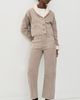 LE JEAN LE JEAN Corduroy Utility Soft Barrel Pants Soft Taupe - 5