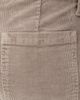 LE JEAN LE JEAN Corduroy Utility Soft Barrel Pants Soft Taupe - 6