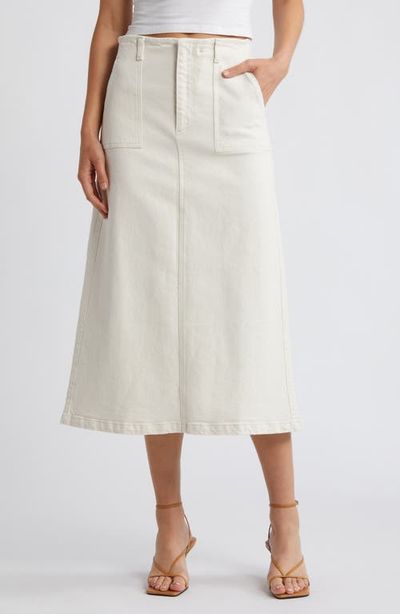 LE JEAN LE JEAN Jocelyn Denim Midi Skirt