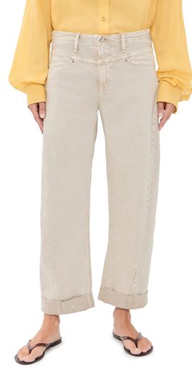 LE JEAN LE JEAN Le Petite Selena Crop Cuffed Jeans Desert Sands