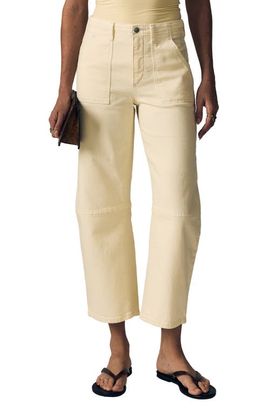 LE JEAN LE JEAN Petite Utility Soft Barrel Jeans