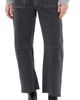 LE JEAN LE JEAN Petite Utility Soft Barrel Raw Jeans Fade to Black - 1
