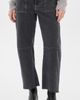 LE JEAN LE JEAN Petite Utility Soft Barrel Raw Jeans Fade to Black - 2