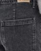 LE JEAN LE JEAN Petite Utility Soft Barrel Raw Jeans Fade to Black - 6