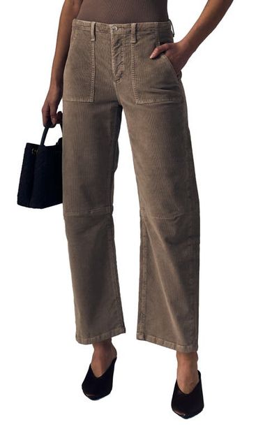 LE JEAN LE JEAN Utility Barrel Leg Corduroy Pants