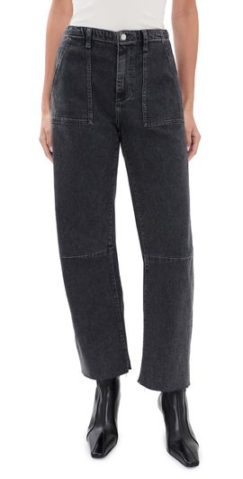 LE JEAN LE JEAN Utility Soft Barrel Jeans Fade to Black