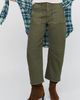 LE JEAN Petite Mid Rise Barrel Leg Utility Jeans - 3
