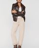 LE JEAN Selena Long Mid-Rise Tapered Jeans - 1