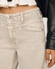 LE JEAN Selena Mid-Rise Cropped Cuffed Barrel Jeans - 4