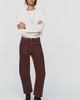 LE JEAN Track Utility Mid-Rise Tapered Jeans - 5