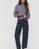 LE JEAN Utility High-Rise Barrel-Leg Jeans - 1