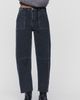 LE JEAN Utility High-Rise Barrel-Leg Jeans - 2