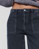 LE JEAN Utility High-Rise Barrel-Leg Jeans - 3
