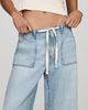 LE JEAN Weightless Utility Mid Rise Barrel Jeans - 4