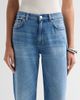 LE JEAN Women's 90's Faded Wash Straight Jeans - 5