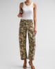 Le Jean Women's Camouflage Barrel-Leg Utility Jeans - 2