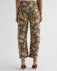Le Jean Women's Camouflage Barrel-Leg Utility Jeans - 3