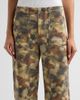 Le Jean Women's Camouflage Barrel-Leg Utility Jeans - 5