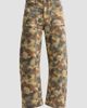 Le Jean Women's Camouflage Barrel-Leg Utility Jeans - 6