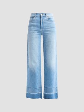 Le Jean Women's Column Released-Hem Jeans