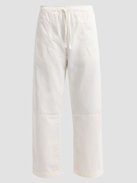 Le Jean Women's Mara Cotton Sateen Straight-Leg Pants