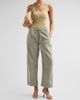 Le Jean Women's Mara Cotton Sateen Wide-Leg Pants - 2