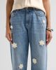 Le Jean Women's Moon Flower Nomad Ankle Jeans - 5