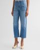 LE JEAN Women's Utility Barrel-Leg Crop Jeans - 4