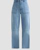 Le Jean Women's Utility Barrel-Leg Jeans - 1