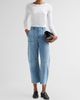 Le Jean Women's Utility Barrel-Leg Jeans - 2