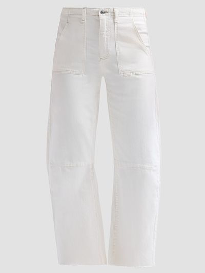 Le Jean Women's Utility Crop Jeans