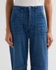 Le Jean Women's Utility Soft Barrel-Leg Crop Jeans - 5