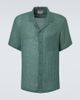 Le Kasha Le Kasha Botad linen bowling shirt - 1
