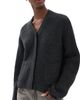 Le Kasha Le Kasha Bresil Cashmere Cardigan Charcoal - 1