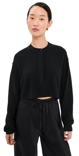 Le Kasha Le Kasha Bulgan Cashmere Sweater Black One