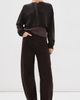 Le Kasha Le Kasha Bulgan Cashmere Sweater Chocolate One - 5