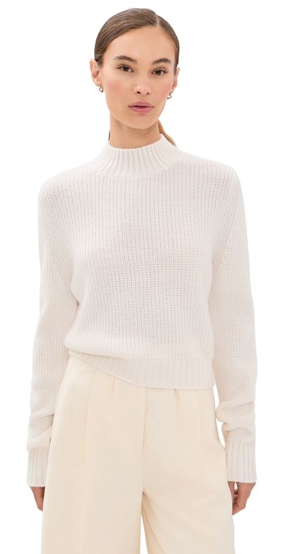 Le Kasha Le Kasha Chiba Cashmere Sweater White
