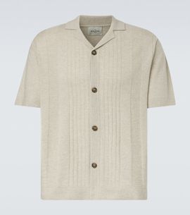 Le Kasha Le Kasha Gerone knitted cashmere polo shirt