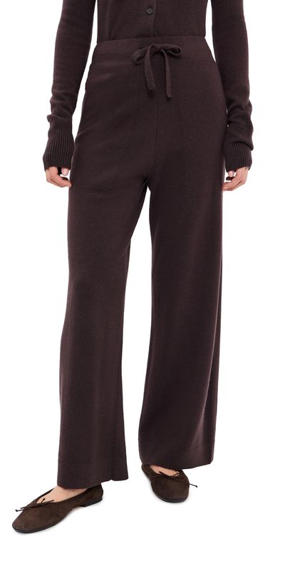 Le Kasha Le Kasha Suria Cashmere Pants Prune
