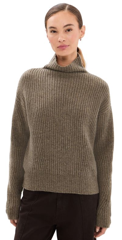 Le Kasha Le Kasha Verbier Cashmere Sweater Olive