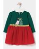 Le Mabelle Le Mabelle Betty Baby Girls’ Christmas Tree Print Tulle Dress - 1