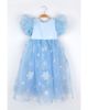 Le Mabelle Le Mabelle Elsa Girls’ Star Tulle Dress & Sequin Queen Crown Set - 1