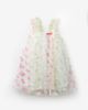 Le Mabelle Le Mabelle Emma Girls’ Butterfly Appliqué Strappy Dress - 3