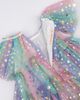 Le Mabelle Le Mabelle Estella Girls’ Star Print Layered Tulle Dress & Crown Set - 3