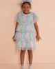 Le Mabelle Le Mabelle Estella Girls’ Star Print Layered Tulle Dress & Crown Set - 4