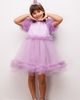 Le Mabelle Le Mabelle Madison Girls’ Ruffle Tulle Dress - 1