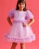 Le Mabelle Le Mabelle Madison Girls’ Ruffle Tulle Dress - 3