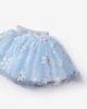Le Mabelle Le Mabelle Pauline Girls’ Snowflake Print Tulle Skirt - 2