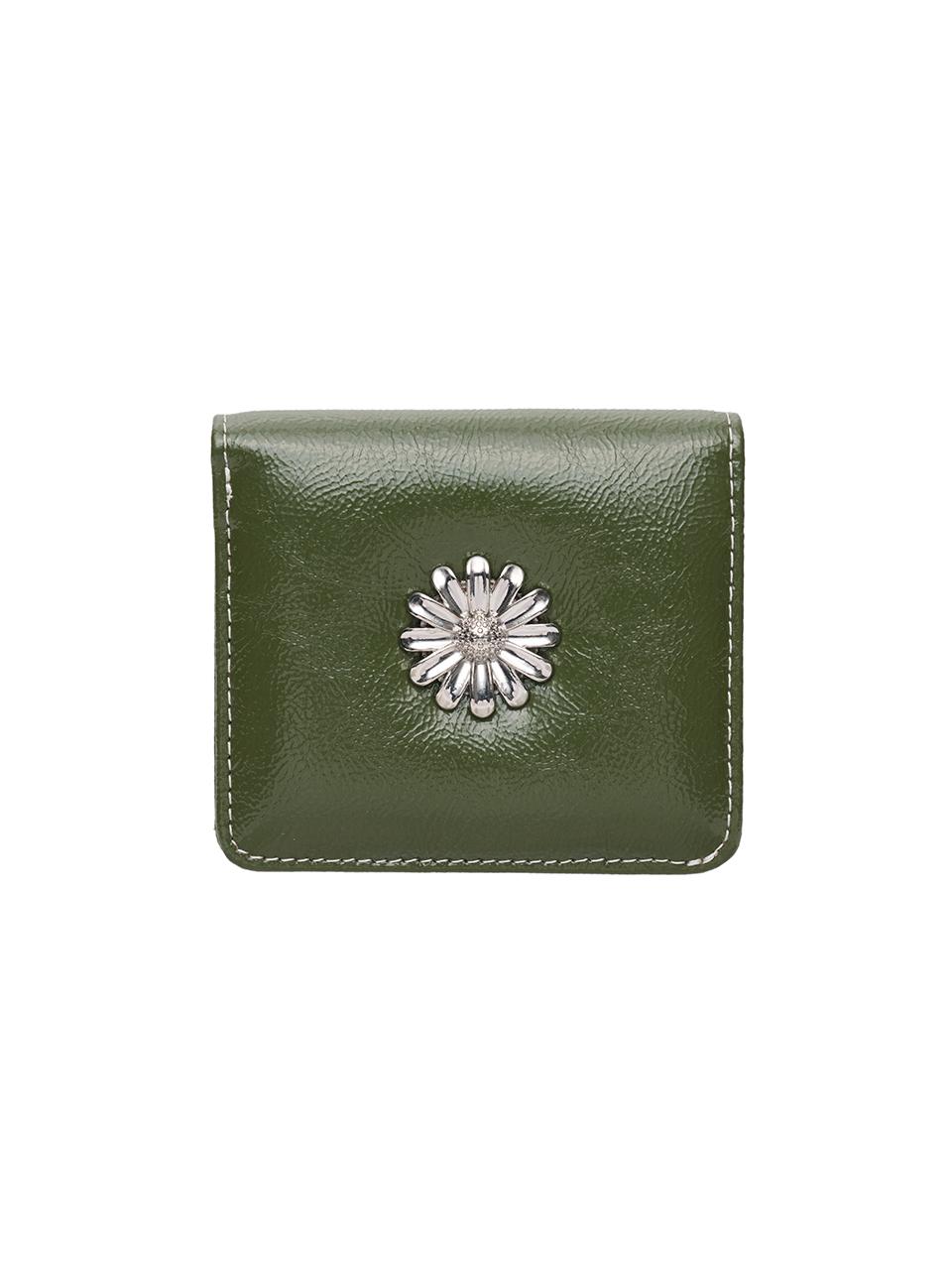 Le masque Daisy Photo Slot Half Wallet Bill Card Wallet